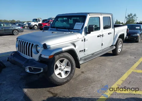 2023 Jeep Gladiator Sport S 4X4 из США, поврежденный, VIN 1C6HJTAG4PL529318